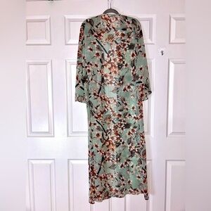 Pinkblush Floral Print Cover Up Robe